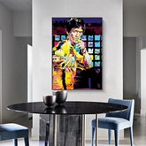 Toile - Pop Bruce Lee